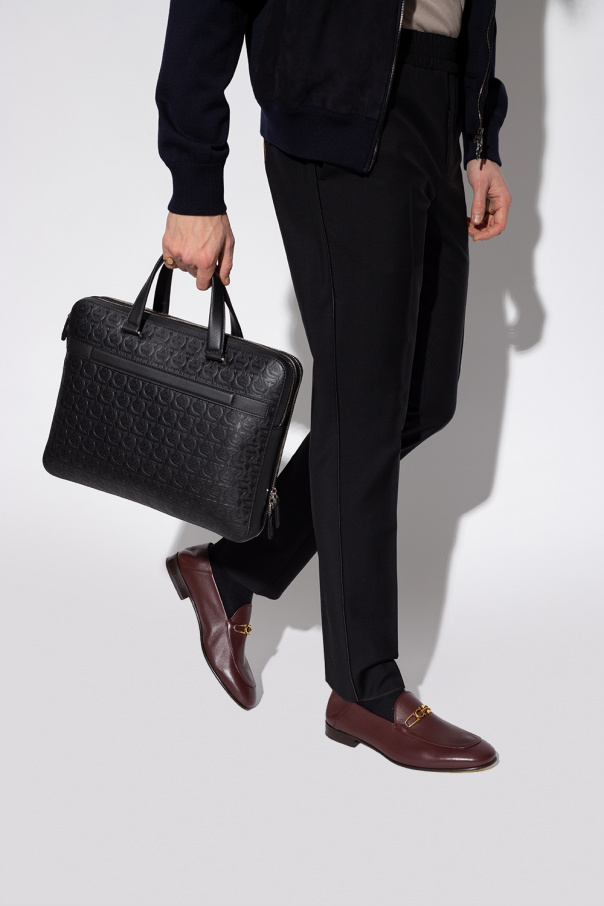 Salvatore ferragamo mens briefcase online